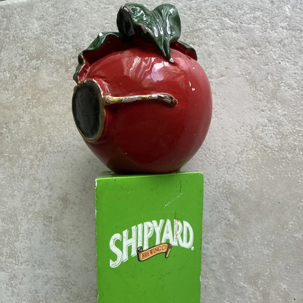Shipyard Beer Tap‎ Handle Knob Top Draft Kegerator Bar Brewery Applehead Ale